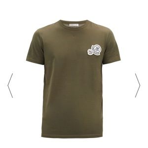 Men’s Moncler green size small T-shirt